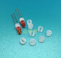 LED spacer column LED isolation column padded high column single hole 4mmLED pillar F4 * 2 5