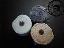 Rock abilly] Retro motorcycle modified exhaust pipe anti-scalding cloth wrapped with scorched banana belt insulation cotton partition