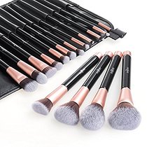 Anjou Makeup Brush Set 16pcs Premium Cosmetic Brushes