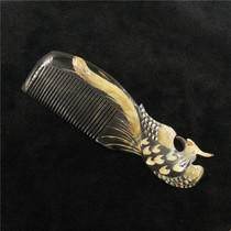 Shennongjia pure natural Phoenix horn comb anti-static wood comb
