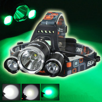 BORUIT RJ-30001 light CREE XML T6 2 light CREE XPE R2 green light USB charging headlight