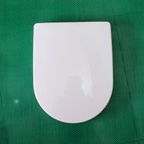 Duravesdaq thickened stainless steel drop urea-formaldehyde toilet cover U-shaped toilet large hole pitch cover