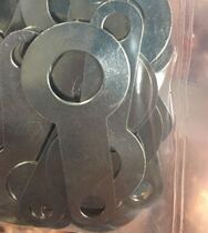 Welding sheet 14 single head solder sheet circuit board welding terminal grounding round ring-shaped gourd sheet 100