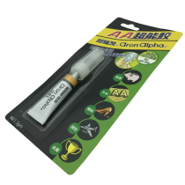 Japan aron alpha alonfa 3 grams gel glue water AA strong super adhesive plastic metal rubber gold