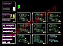 A 6-story building with attic commercial and residential building with attic] Building dwg drawing