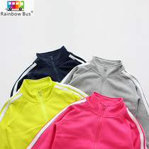 RainbowBus Boys and girls baby sports sweater cardigan long-sleeved jacket Jacket spring and autumn 3272