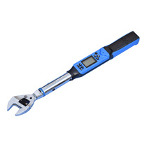 Taiwan imported electronic digital display torque wrench opening plum blossom torque 6 8-135NM torque kilogram force