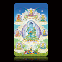 Foka custom glass light Tathagata seven Dharma phase six Pharmacist seven Buddhas can come to the design of 1000 copies