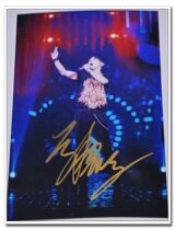 Huchenyu Singer 2018 Sixth Phase 6 Changsha Publicity Photo Autograph Pro-Pen Signature A paragraph