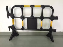  Road plastic isolation mobile guardrail Factory warehouse fence construction iron horse solid foot plastic guardrail
