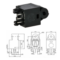 Hot pin champion Aixin PV original factory to produce audio fiber connector TX179LT clear cabin big dump sale