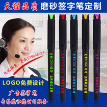 Custom advertising pen Gel pen office pen signature pen wholesale office pen custom carbon water pen printable LOGO