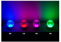 LED color bulb 0 5W led bulb 1W bulb White warm purple PC transparent decorative light bar KTV