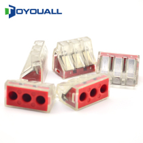 Youka brand 773-173 multi-purpose building wire connector 3-hole terminal 30A quick wire connection