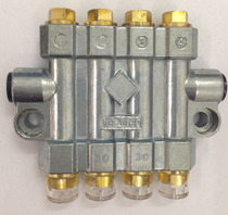 HERG original new Valley positive displacement distributor oil drain 4-way RH-3400 (Taiwan is standard)
