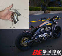Harley Indians modified exhaust special silencer plug silencer modification large-caliber exhaust silencer plug