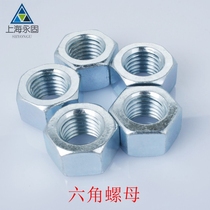GB61708 grade galvanized hexagon nut M8