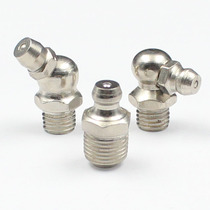 Fine butter nozzle national standard nickel plated straight elbow 90 degree right angle oil nozzle butter nozzle stainless steel nozzle