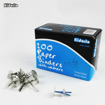 Malaysia Singapore silver feet nail metal binding clip 7 specifications English package factory direct sales