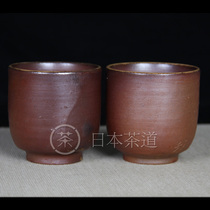 Japanese Bizen wood-fired wood-fired Guangxin Cup group7