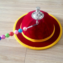 Red Elephant Hat Like Cap cap North Korean hat dance props adult with inner diameter 18cm