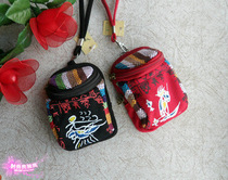 Ethnic style characteristic bag Creative change key bag Girl gift Cute female Dongbawen portable camera bag