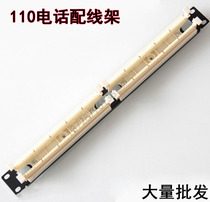 110 Rack Mount Patch Panel 100 to cabinet voice Patch Panel phone jumper