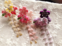 Hairdress Japanese Flower Bathroom Cos Butterfly Daily style