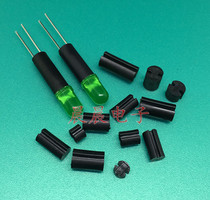 Recommended F4F3 LED double pit spacer isolation Post diode lamp post 4MM black double slot pad high Post 16