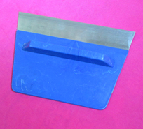 Scrape putty plate enlarged steel plate scraper putty polishing plate glass film scraper scraping wallpaper scraper blade