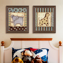 New 5d Diamond painting full of diamond embroidered cartoon animal childrens room bedroom paste diamond cross stitch living room masonry painting