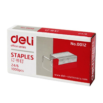 Del 12# Standard Staples 0012 Conventional Universal Book Binding Machine Staples