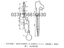 GB1600 pesticide moisture analyzer toluene method petroleum moisture meter 500ml scale 2ml
