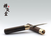 Moxibustion special cone Ebony wooden moxa stick hanging moxibustion needle smokeless hand moxa tools custom moxibustion strip moxibustion