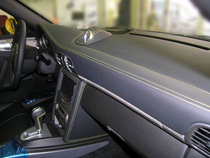 Chongqing car interior modification and refurbishment Porsche central control instrument panel package leather support customization