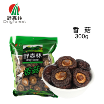 Wild forest shiitake mushrooms dry farm edible mushrooms Shiitake mushrooms flower mushrooms Shiitake mushrooms to root meat thick flavor 300g
