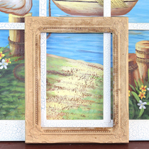 European one-piece blank material pressed product Original material Rough billet self-painted photo frame frame photo frame wall 7