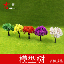 Building model sand table material Greening Environment Model background model tree landscape tree flower tree cherry tree tree model tree