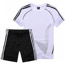 Boys short sleeve sports pullover Female V-neck Childrens adult dragon boat training quick-drying suit Running suit Sweat-absorbing breathable