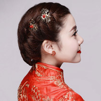 Clearance] Chinese hairpin Hanfu Hair Crown Cheongsam Top Hairpin Accessories Antiquities Hair Accessories Hairpin Hairpin Hair Comb 3101