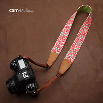 cam-in cotton denim series professional camera back strap universal interface CS045