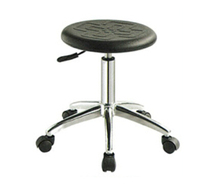 PU round stool surface sprinkled bar stool laboratory bench barber stool barber stool computer stool with wheels lifting swivel chair stool for 20 years