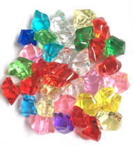 Simulation acrylic crystal diamond fish tank decoration water carrying plant Vase decoration shooting props children gems