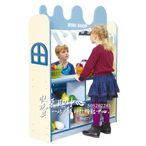 Eurasian selling Taiwan early childhood education garden corner cabinet puppet selling station entrance storage cabinet