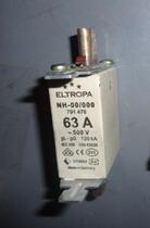  ELTROPA Fuse NH-00 000 63A (500V 120KA gG gL) Direct shot