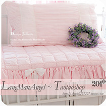 Korean mats sofa cushions bay window cushions pillows pink princess series products can be customized