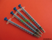 1ML hand-push dispensing syringe industrial syringe ink injection and ink dispensing rubber dispensing cylinder hose direct syringe