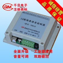 Voice Controller Isolation Type mp3 Module MP3 Controller Industrial Voice Control (custom made)