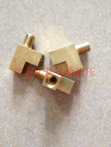 All copper hydraulic three-way side three-way copper three-way clamping sleeve type oil pipe three-way Circuit three-way M8 × 1