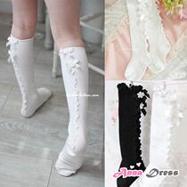 South Korea Imports Children Sox Children Young Children All cotton Sox Girls Girls pure cotton spring white Basket Socks